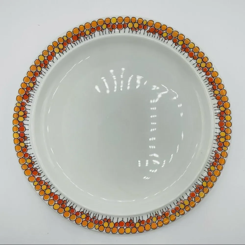 Pair of Vintage Mid-Century Thomas Germany Dessert Plates